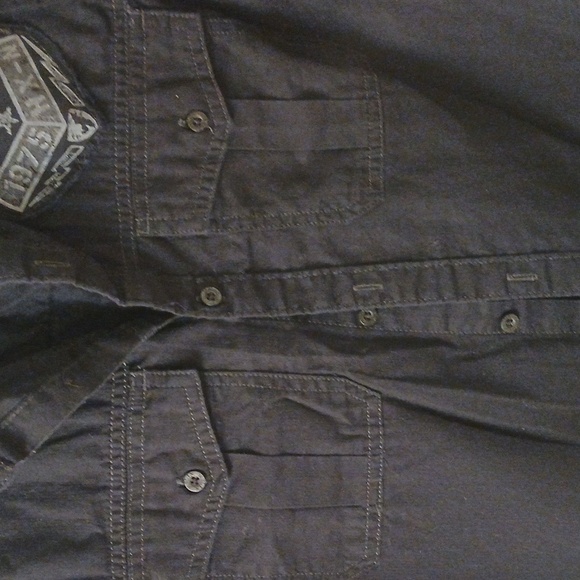 Boys Helix Instinct Is A Virtue Black Collar Shirt Size XL - Picture 10 of 10